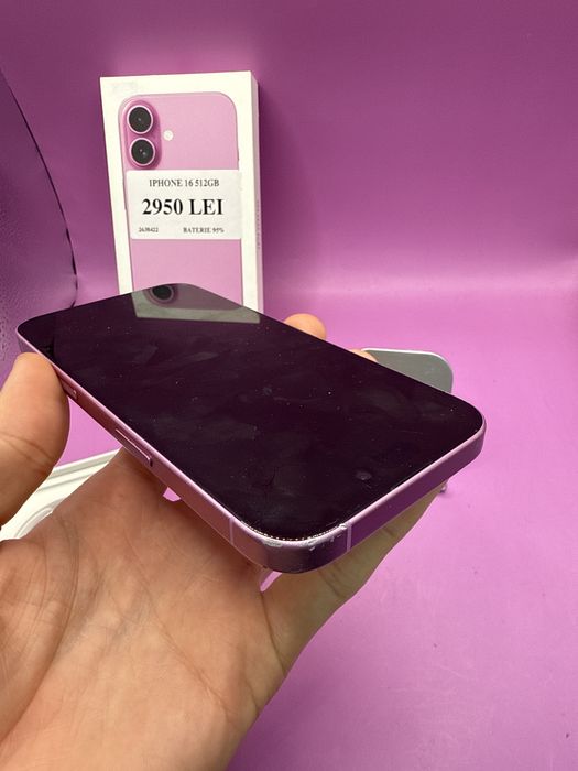 Iphone 16 512gb •Matei Amanet Crangasi•26384
