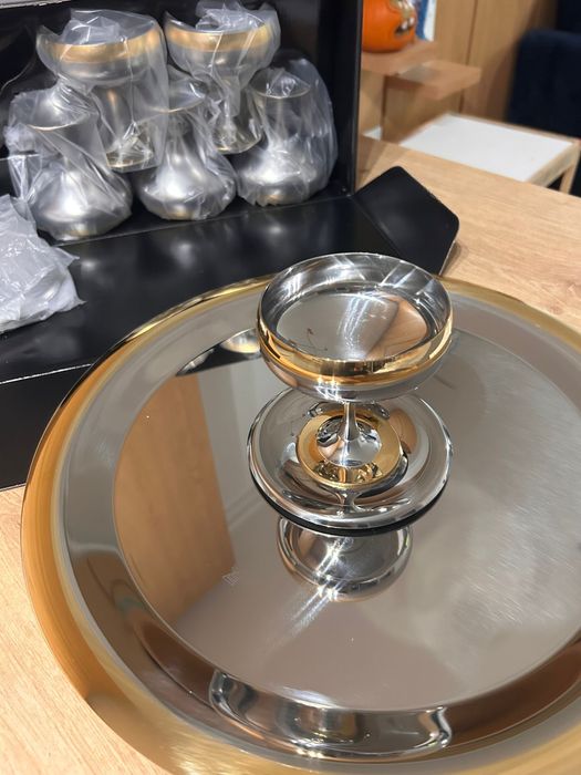 Set 6 pahare cu farfurii Zepter