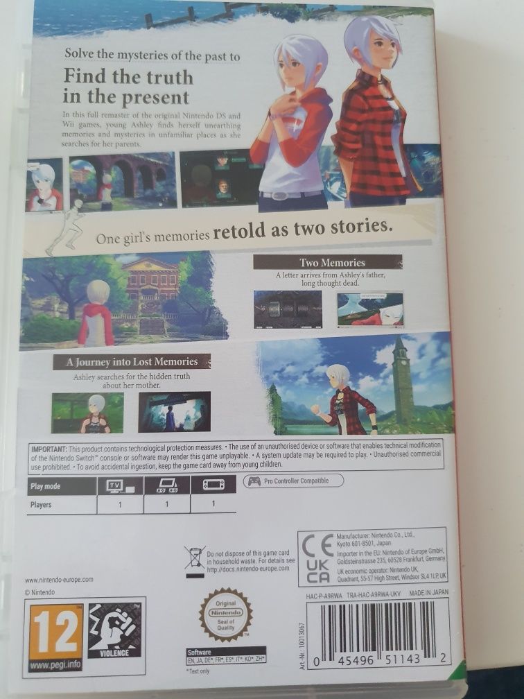 Another Code: Recollection за Nintendo Switch