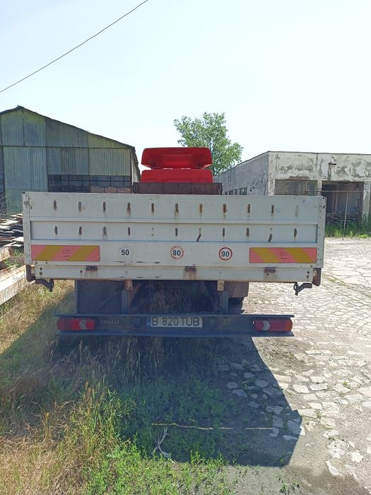 Renault Midlum 180dci 7.5t bena cu obloane si prelata demontabila