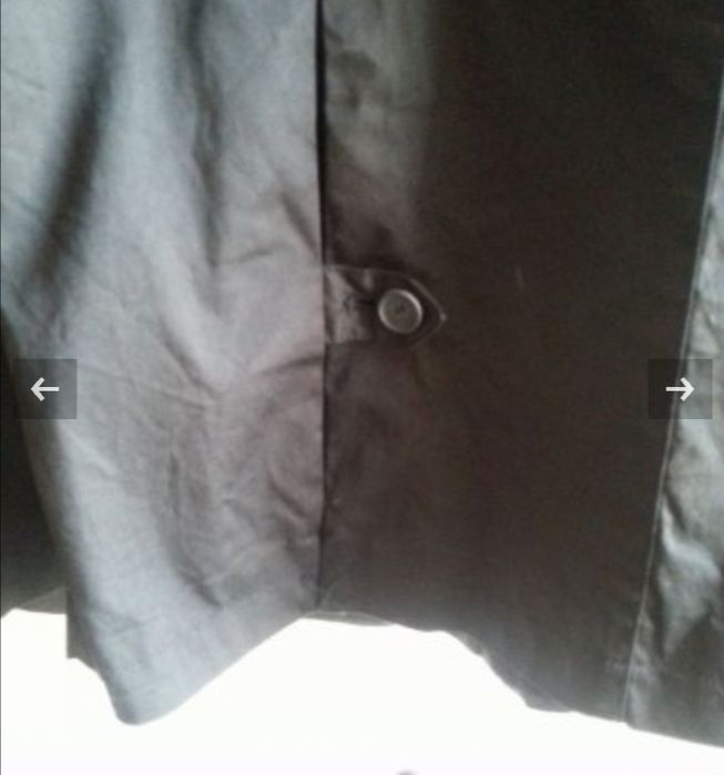 Тренч черен 42 размер