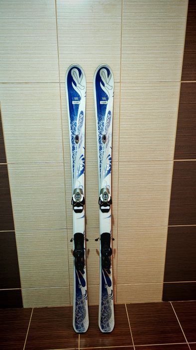 Schiuri K2 160 -163 cm-clapari ski