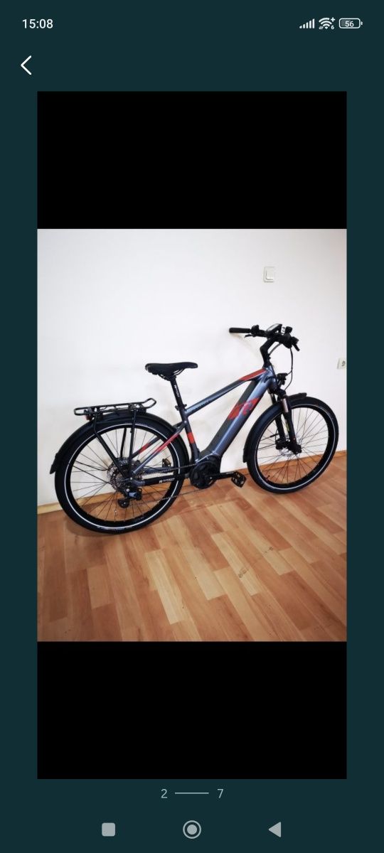 Vand bicicleta city Raymon Tourray electrica