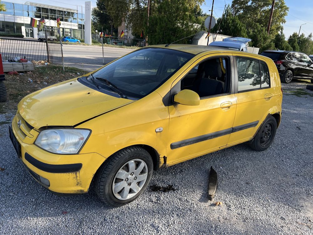 HYUNDAi GETZ 1.4 бензин 2003 г само на части