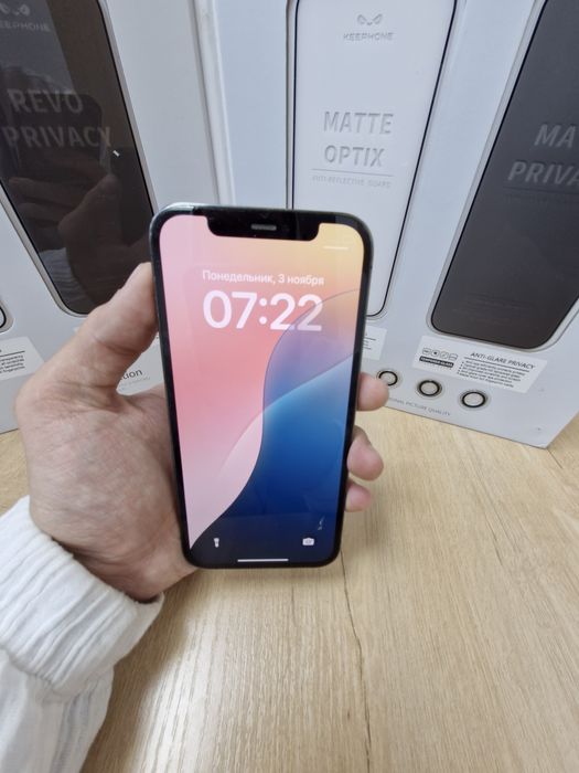 Iphone 12 pro 128 gb 75% balck pintel kz munaily