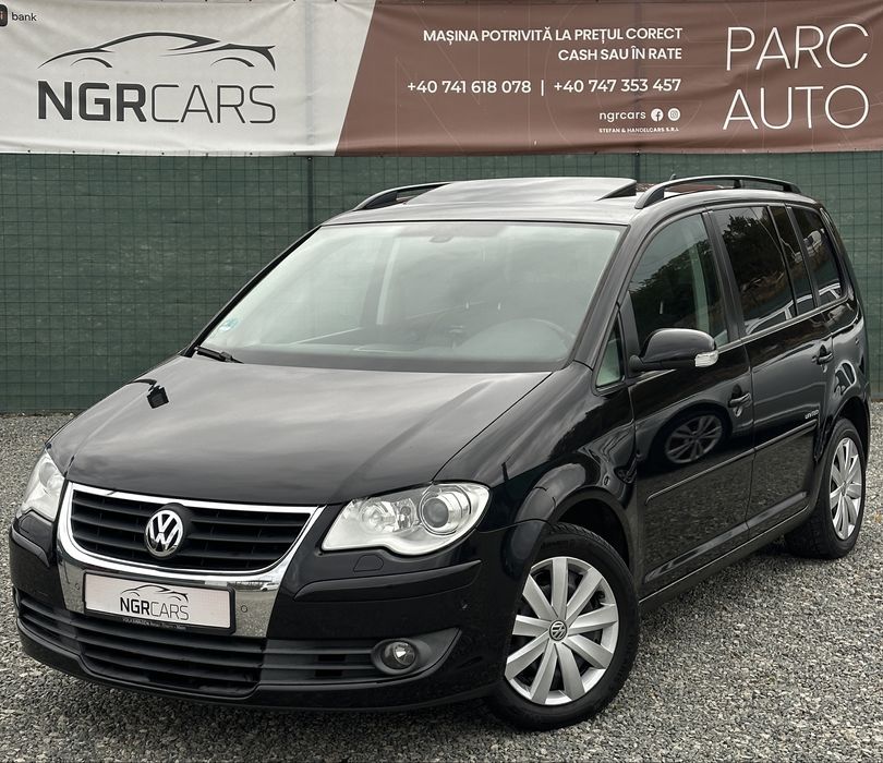 Vw Touran United 7 locuri 1.9 Tdi DSG RATE/TRANSPORT/NUMERE ROSII