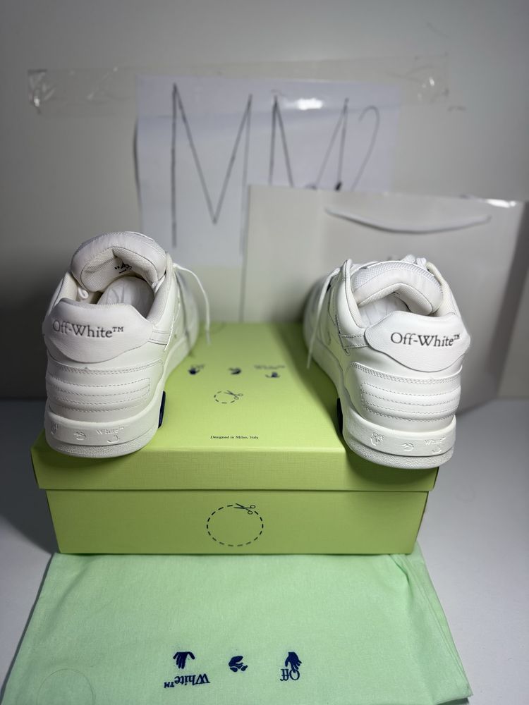 Adidasi Off-White Out Of Office Lace-Up Sneakers for walking