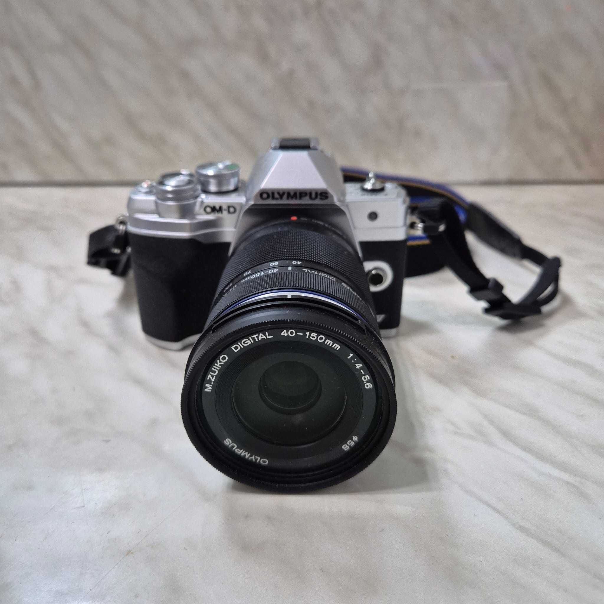 Aparat Foto Mirrorless OLYMPUS OM-D E-M10 Mark IV, Obiectiv 40-150mm