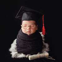 Costum bebelusi palarie absolvire+ ochelari /sedinte foto