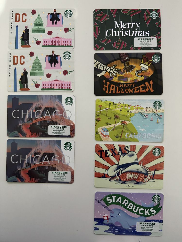 Card-uri  Starbucks