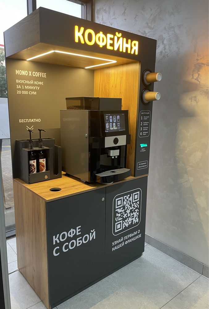 АКЦИЯ Кофейня самообслуживания под ключ