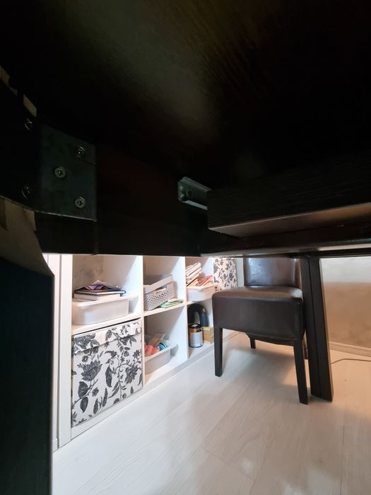 Masa Living / Sufragerie si 4 scaune piele