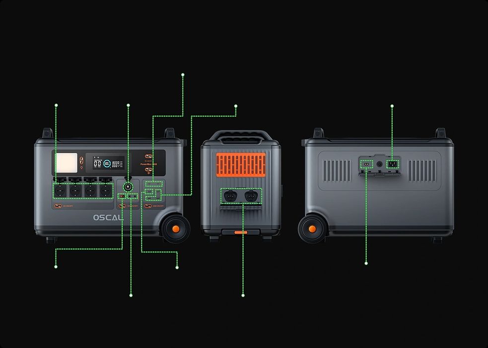 Generator solar Powestation Oscal Powermax 6000