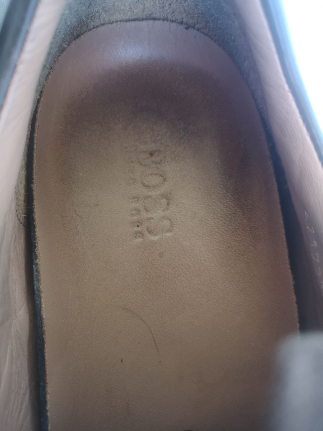 Hugo Boss, мъжки обувки естествена кожа, номер 44