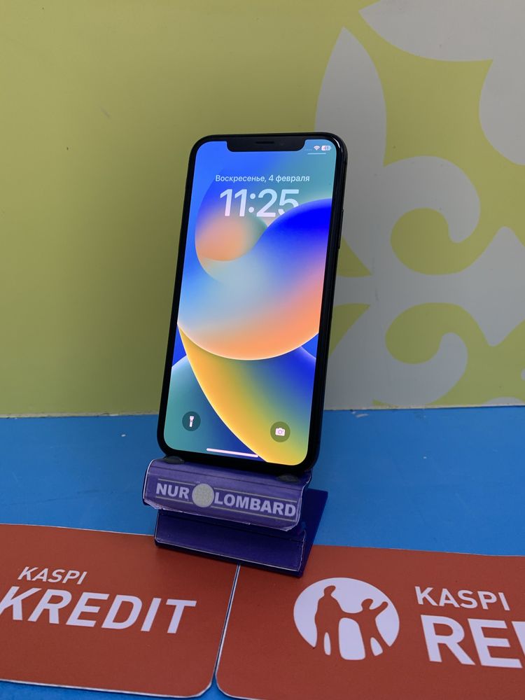 РАССРОЧКА Iphone X 64gb 76% Нур Ломбард код 1372