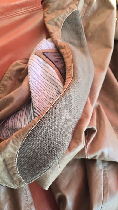 Кожено мъжко яке pierre cardin XL