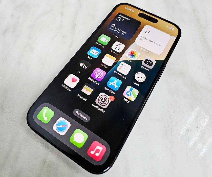 iPhone 16 256GB Black 100% 188 Cicluri Zeus Amanet 66510