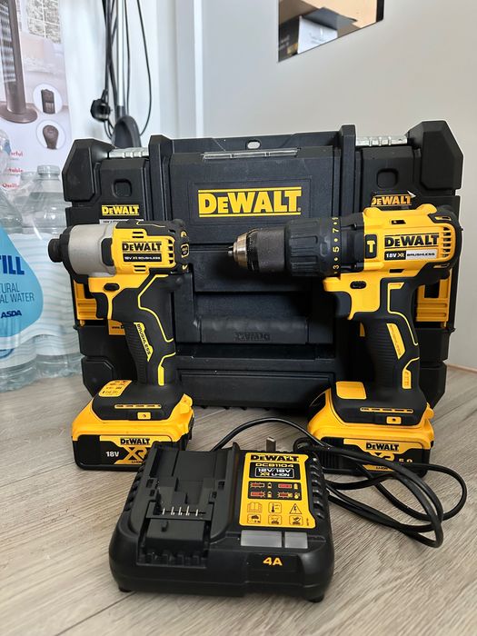Set filetante 2024 Dewalt 18v brushless cu baterii de 5ah , încărcător
