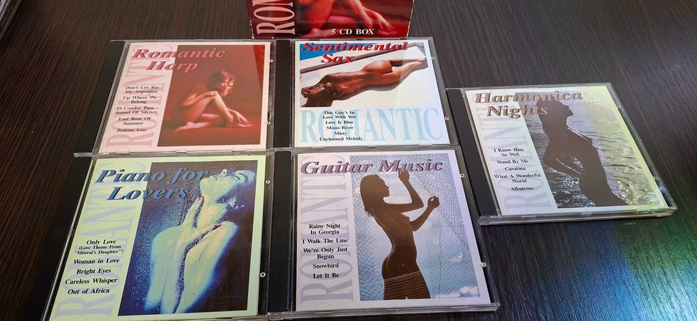 Pack cd audio originale 18 buc