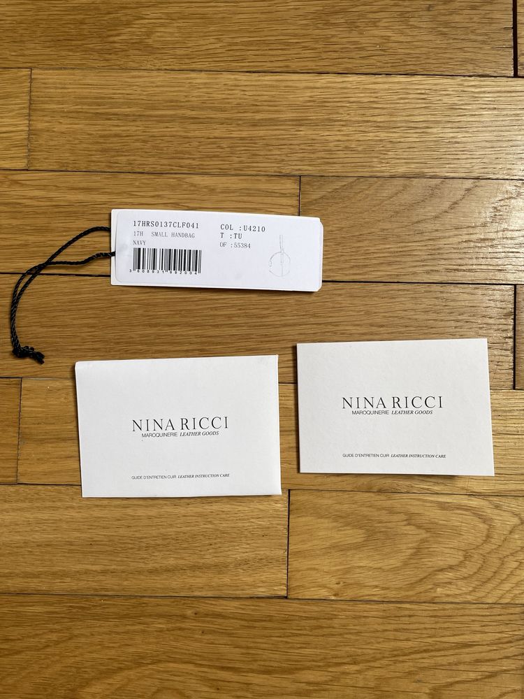 Nina Ricci чанта в тъмно синьо