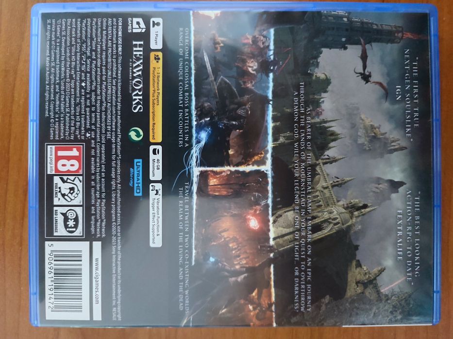 Lords of the fallen ps5