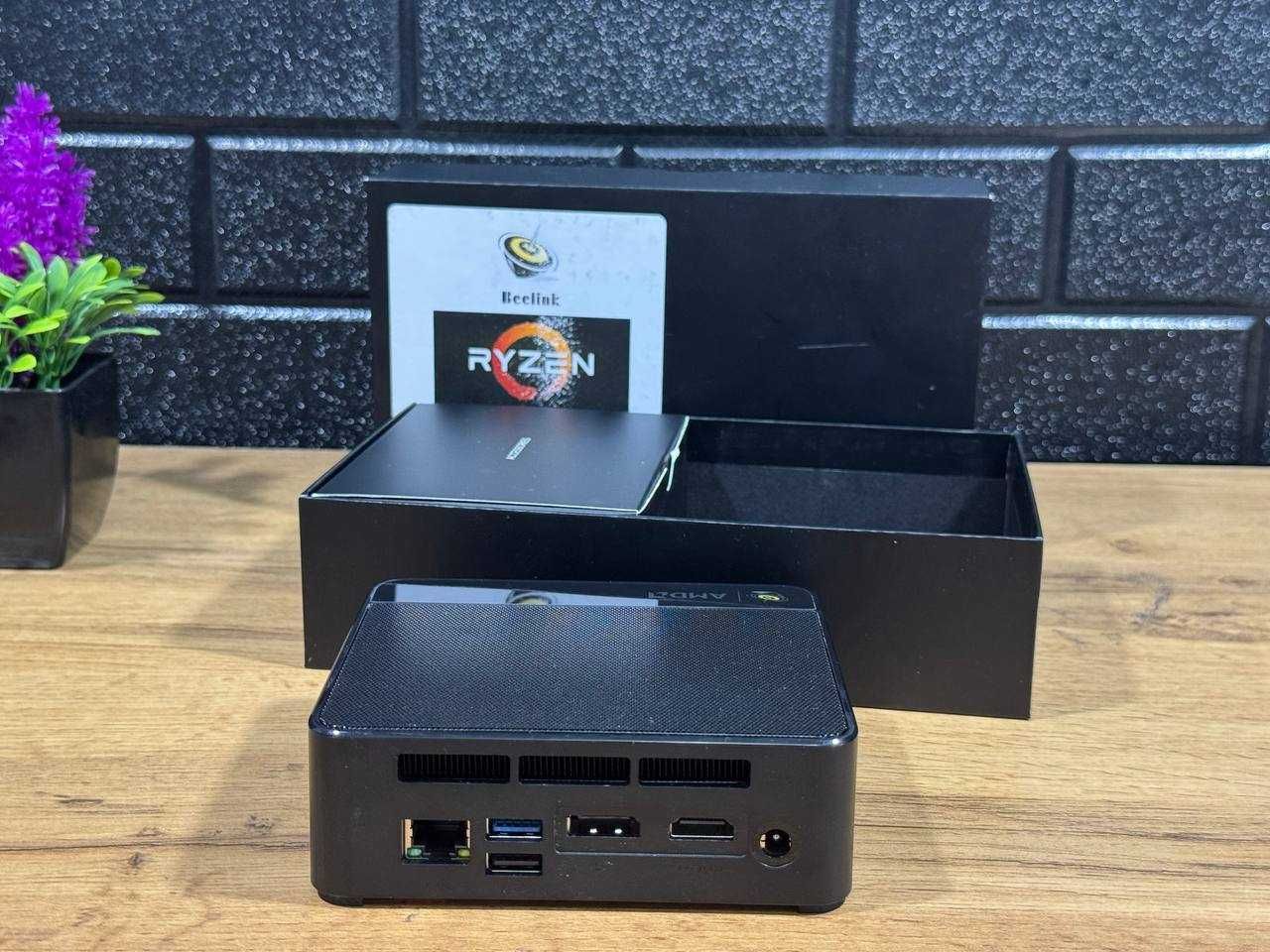 Мини ПК : BeeLink 5 ProE / Ryzen 7 5800H (16 ЯДЕР!) 16Gb/512Gb