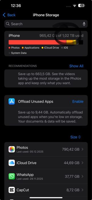 Iphone 13 pro max 1Tb