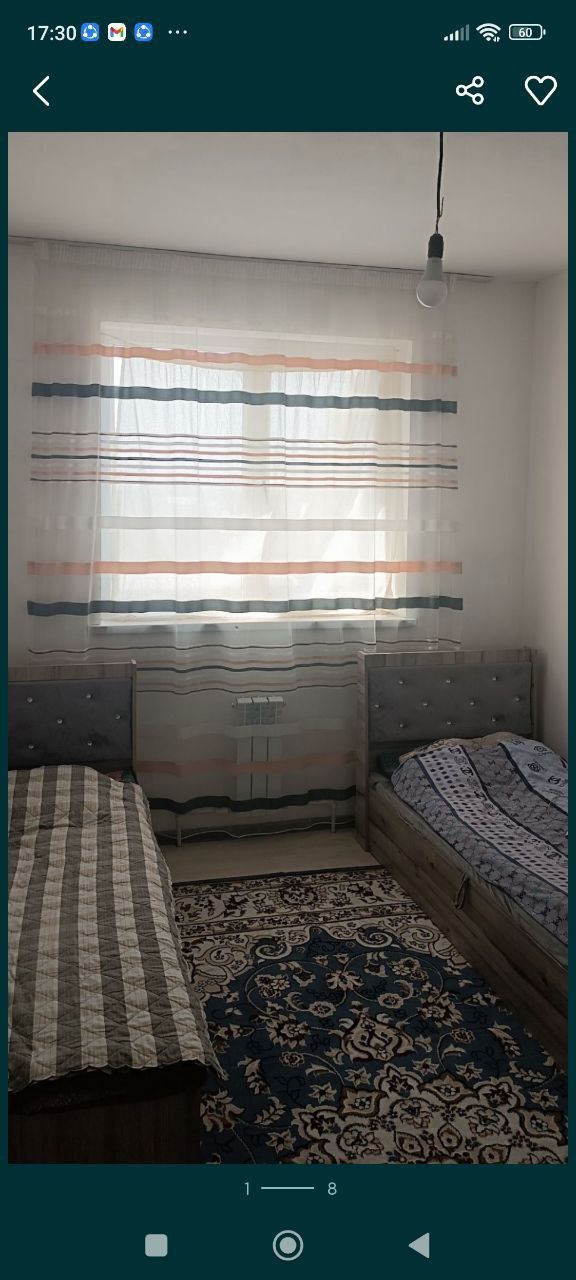 2 xonali dom kvartiraga beriladi oilaga Zangiota ziyoratgohdan otkanda