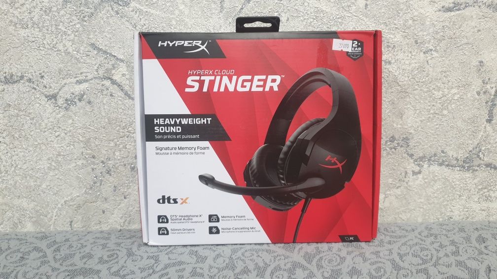 Продам наушники hyperx cloud stinger на гарантии