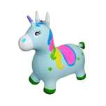 Unicorn din cauciuc, gonflabil, lumina si muzica 2 buc