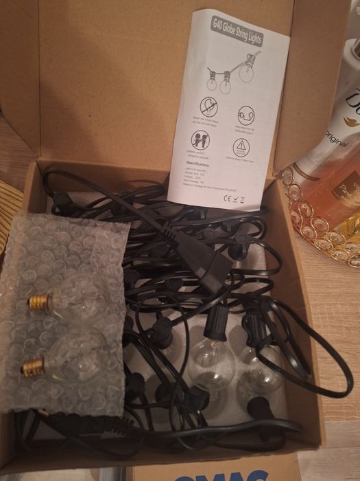 Ghirlanda luminoasă,nouă,cu eticheta