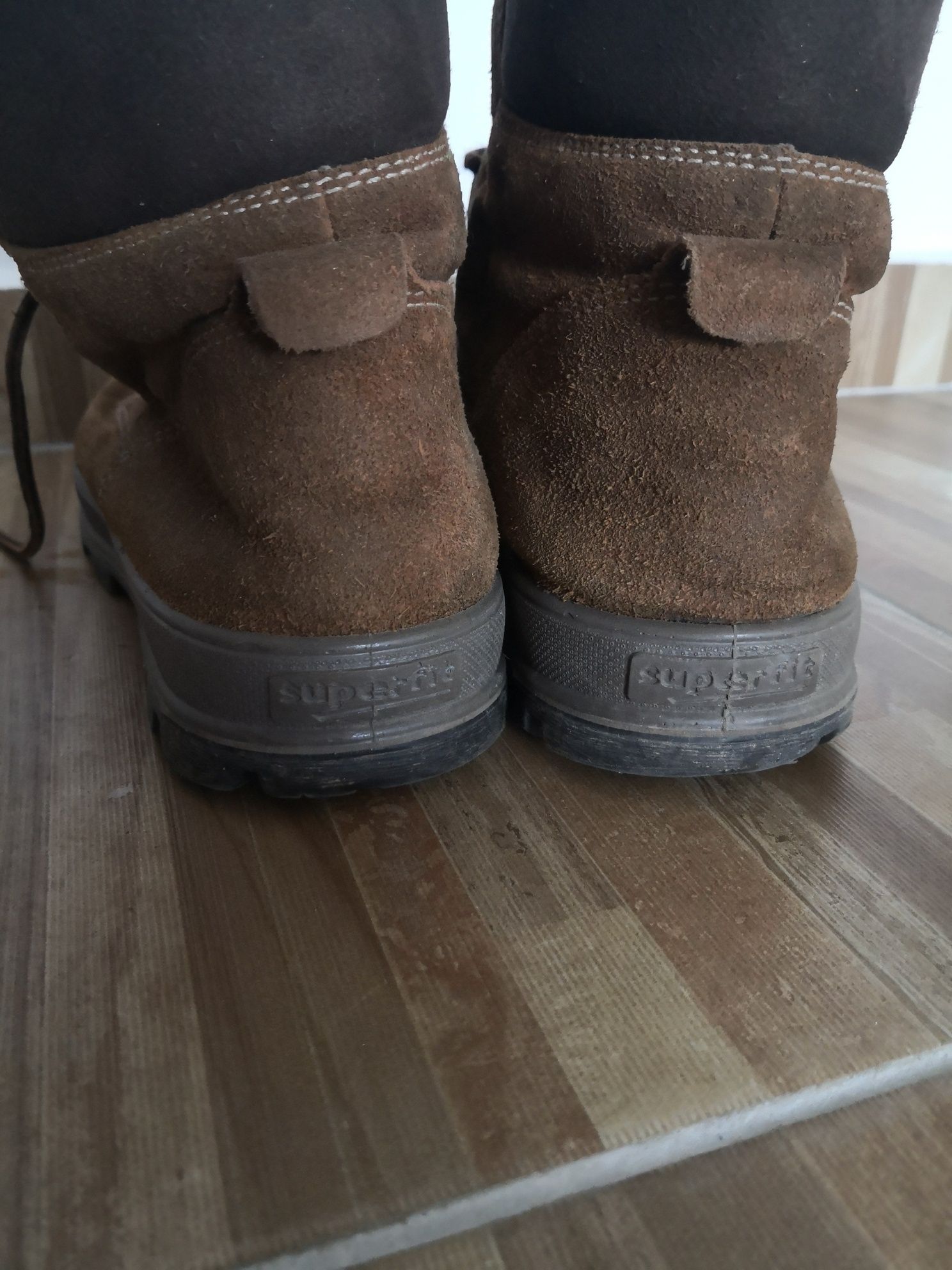 ghete maro super usoare piele nubuk nr 42