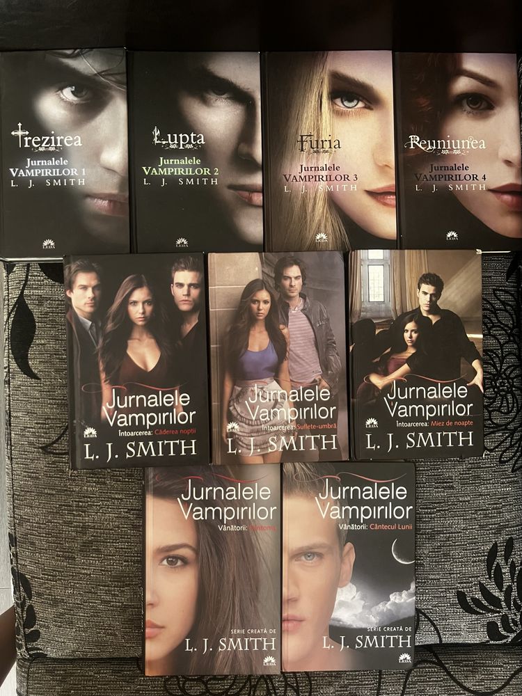 Jurnalele Vampirilor si Jurnalele lui Stefan de L.J. Smith
