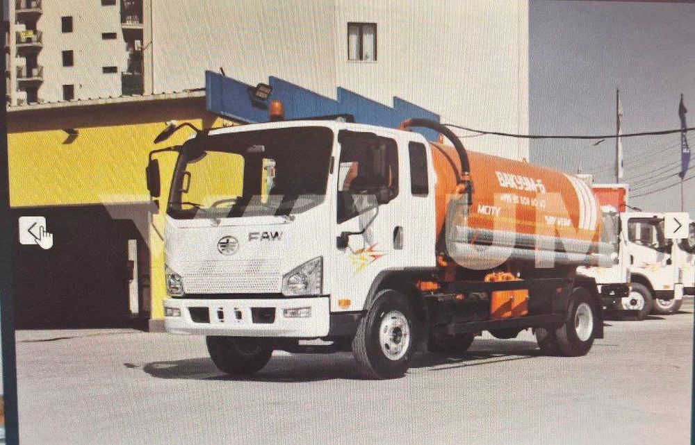 Ассенизационный автомобиль FAW Tiger V 6m³