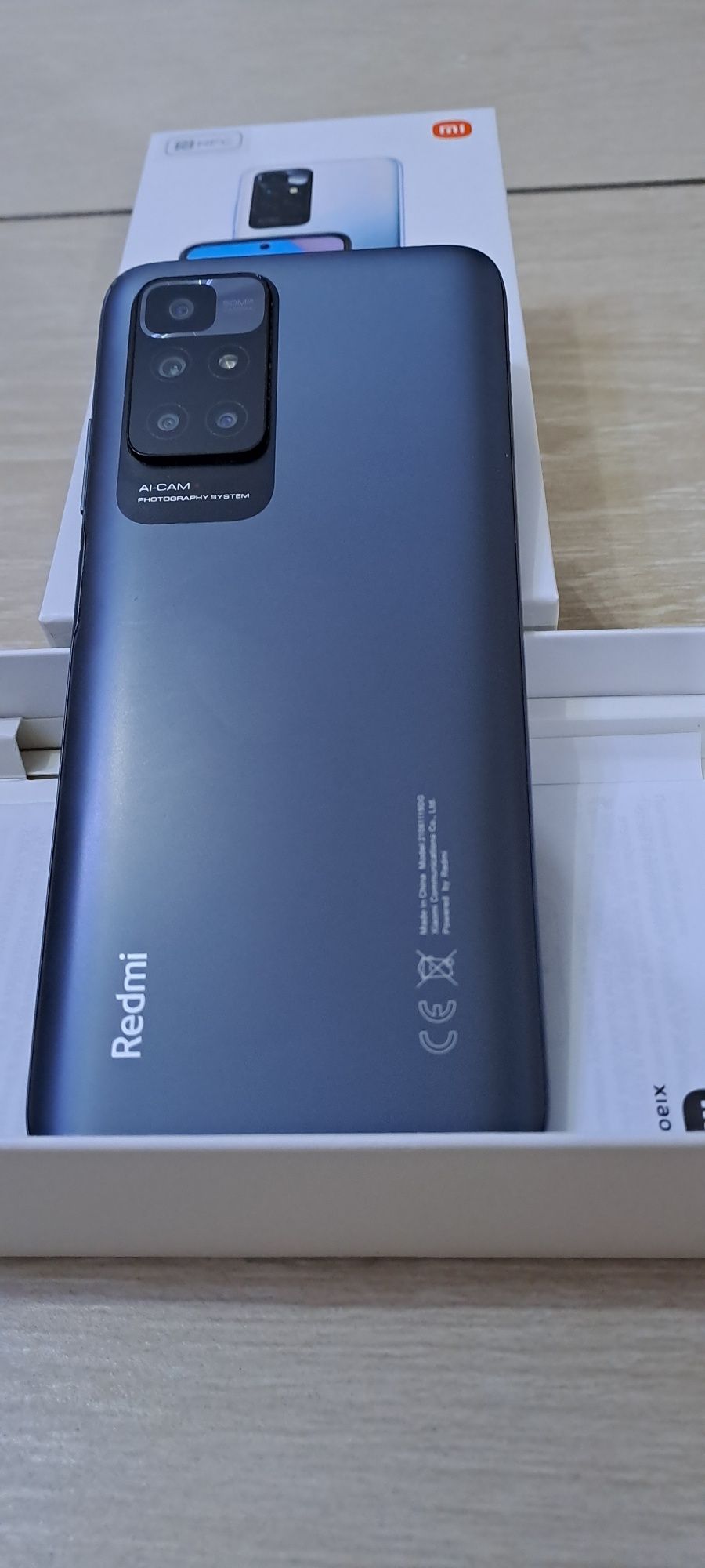 Смартфон Xiaomi Redmi 10, Dual SIM, 64GB, 4G, Carbon Gray