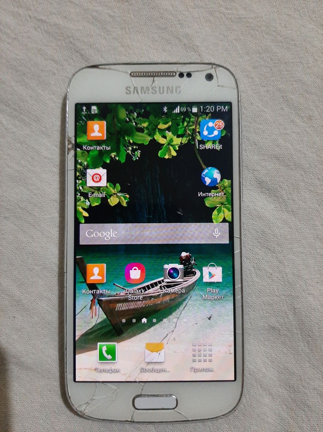 Samsung Galaxy S4 mini Duos GT-I9192, 8 ГБ