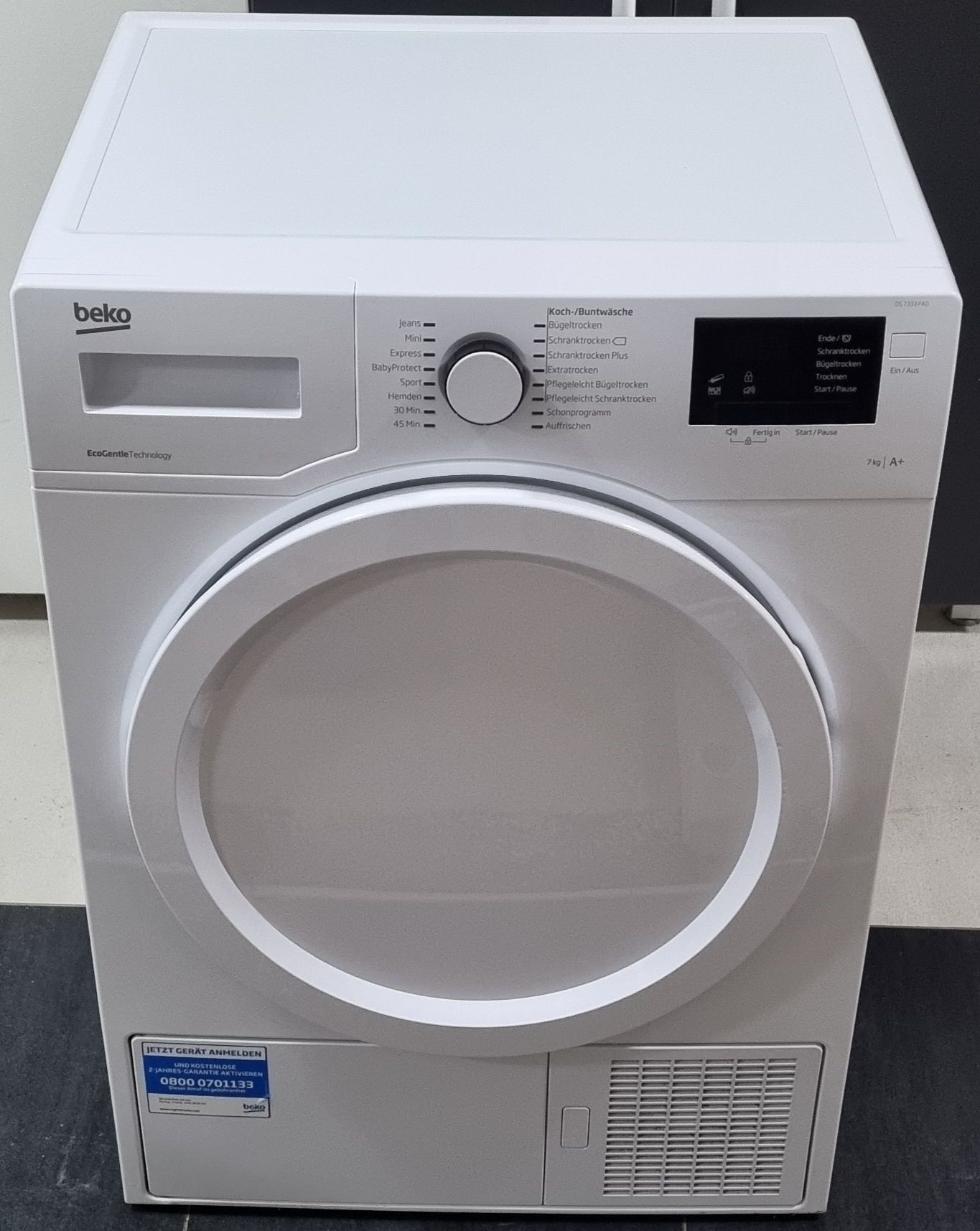 Uscator de rufe Beko 7kg A+