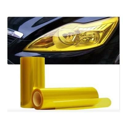 Folie Auto Galbena Faruri Proiectoare Stopuri