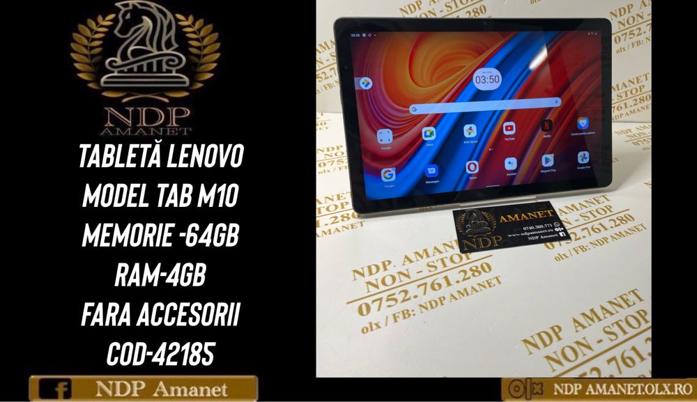 NDP Amanet Braila Lenovo Tab M10 64gb (42185)