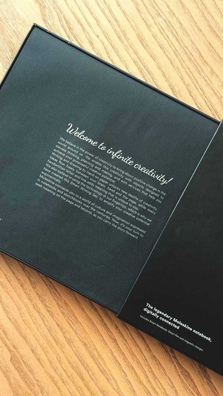 Комплект Moleskine Smart Writing Set - Тефтер и химикалка