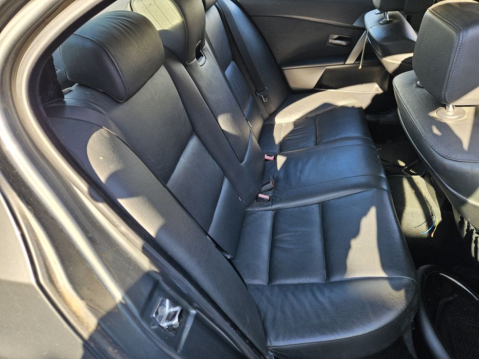 Interior piele neagra bmw e60