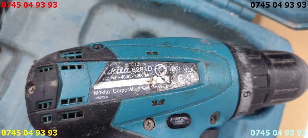 filetanta bormasina makita 14.4v 6281D 2 acumulatori slabi incarcator
