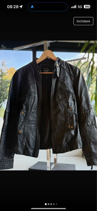 Geaca piele dama Pepe Jeans