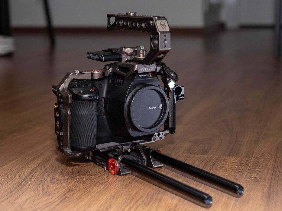 Camera video Blackmagic 6k pro kit + 58mm f2 helios Cadou