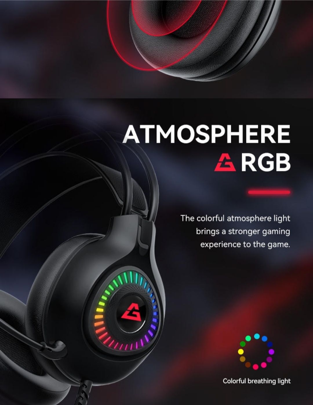 Игровая гарнитура RGB подсветкой