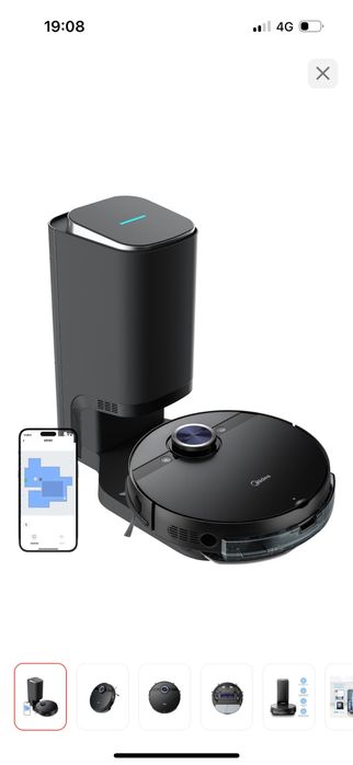 Робот -пылесос Мидеа