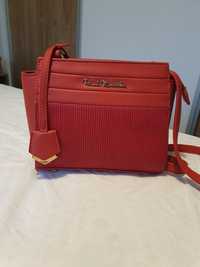 Червена малка чанта Renato Balestra