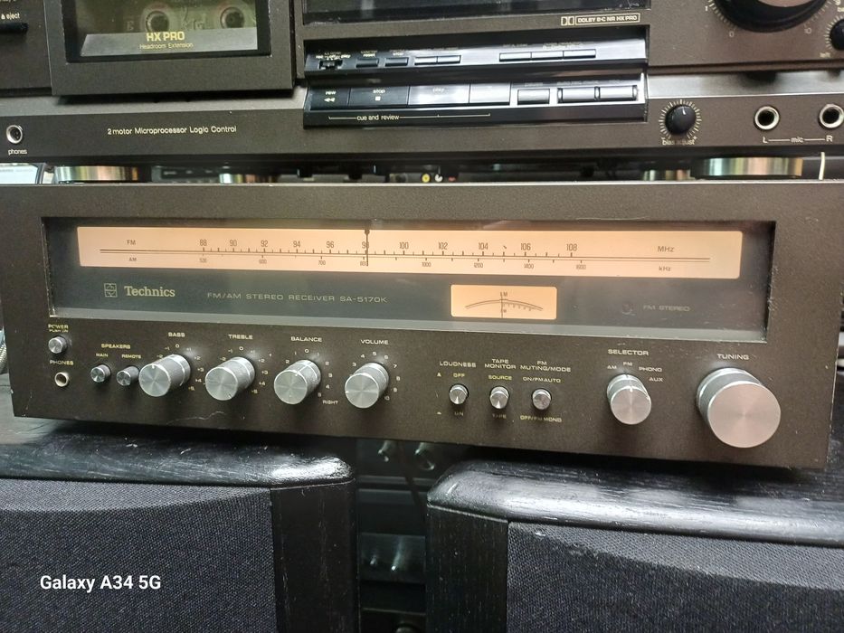 Technics sa 5170k amplituner oldschool
