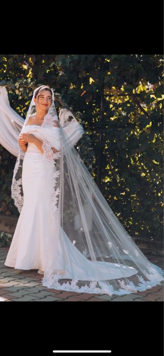 Rochie mireasă + voal cadou