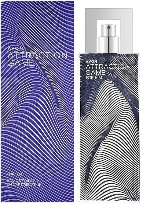 Apă de toaleta Attraction Game pentru El 75 ml-Avon